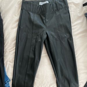 Old Navy Leather Leggings